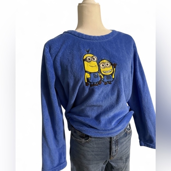 Tops - Minions Blue women Long Sleeve Shirt